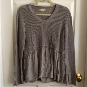 Altar’d State V-neck flowy sweater, medium